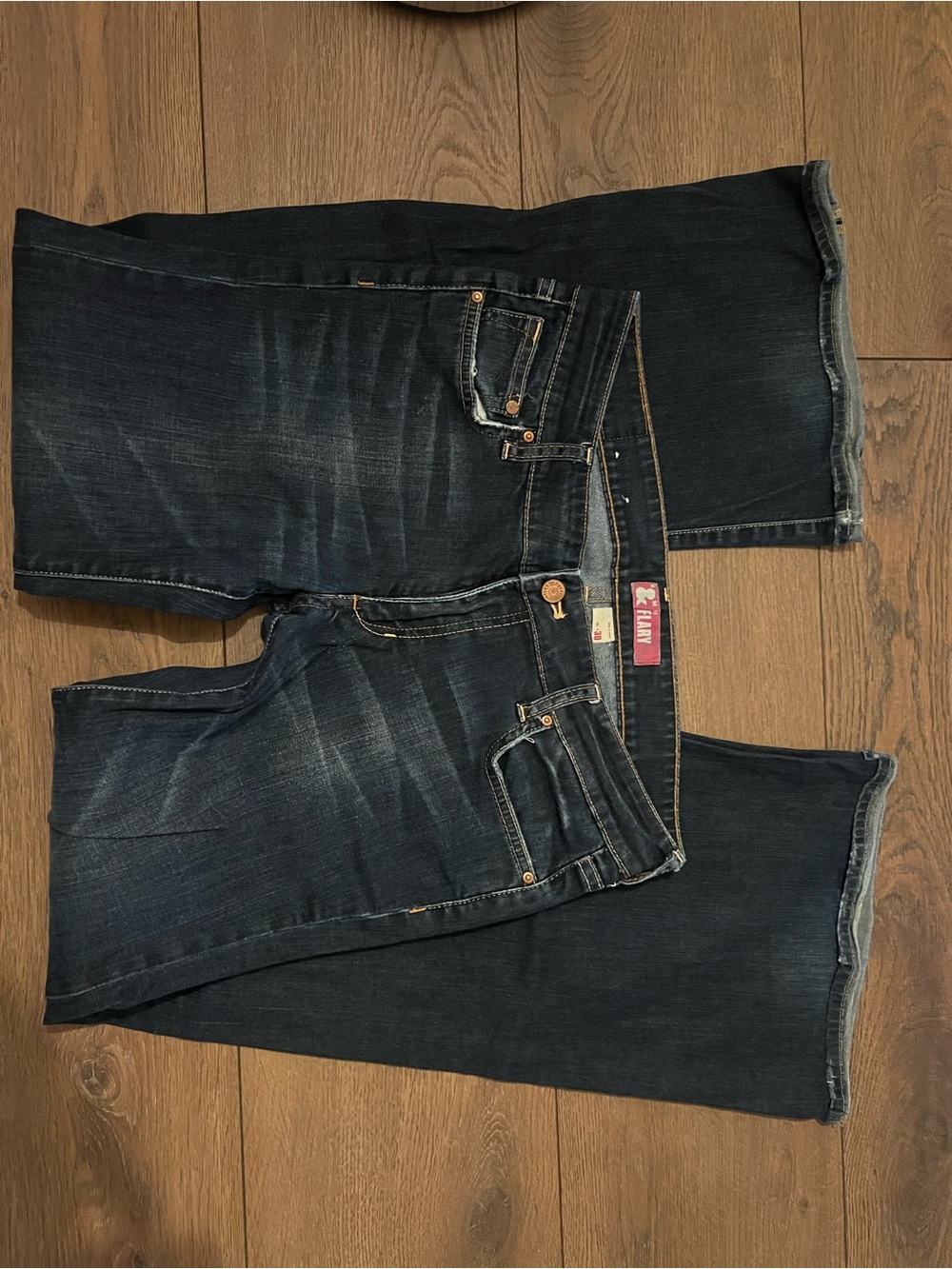 H&M Dark Indigo Boot Cut Jeans